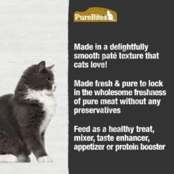 PureBites Cat Pates Chicken & Pumpkin Food Topping -Blue Buffalo Shop 356466 PT3. AC SS1800 V1677859642
