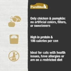 PureBites Cat Pates Chicken & Pumpkin Food Topping -Blue Buffalo Shop 356466 PT4. AC SS1800 V1677859642