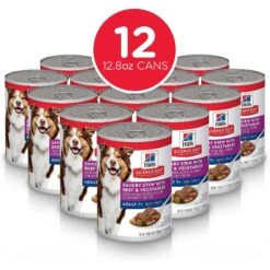 Hill's Science Diet Adult 7+ Savory Stew With Chicken & Vegetables Canned Dog Food & Hill's Science Diet Adult 7+ Savory Stew With Beef & Vegetables Canned Dog Food -Blue Buffalo Shop 356843 PT6. AC SS1800 V1640892098