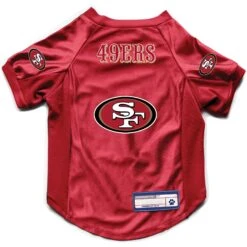 Littlearth NFL Stretch Dog & Cat Jersey, San Francisco 49ers