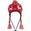 Frisco Reindeer Fair Isle Dog & Cat Pom Hat -Blue Buffalo Shop 358309 MAIN. AC SS1800 V1660764831