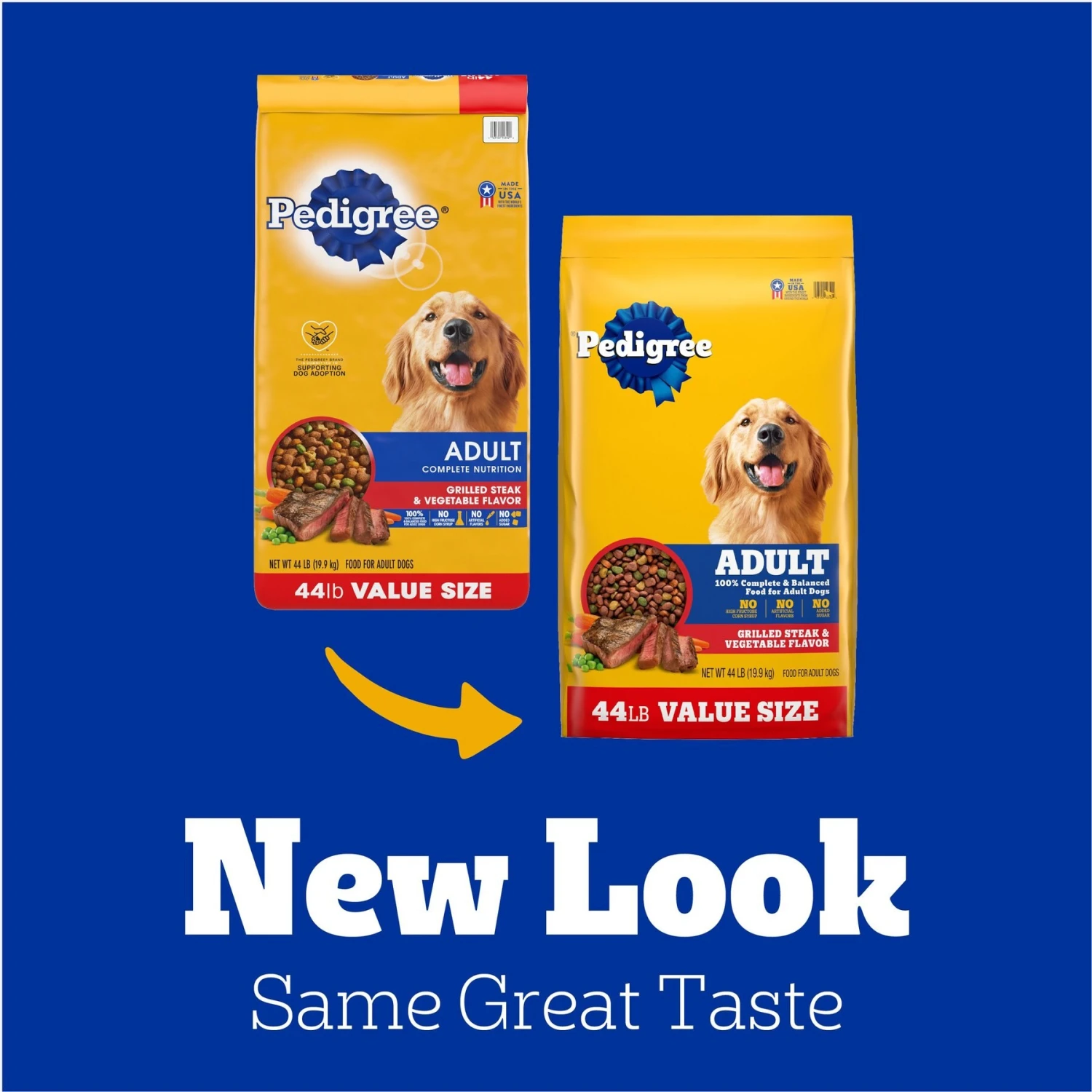 Pedigree Complete Nutrition Grilled Steak & Vegetable Flavor Dog Kibble Adult Dry Dog Food 5 Pedigree Complete Nutrition Grilled Steak & Vegetable Flavor Dog Kibble Adult Dry Dog Food - Image 3