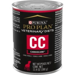 Purina Pro Plan Veterinary Diets CC Cardiocare Canine Formula Chicken Flavor Canned Dog Food, 13-oz, Case Of 12