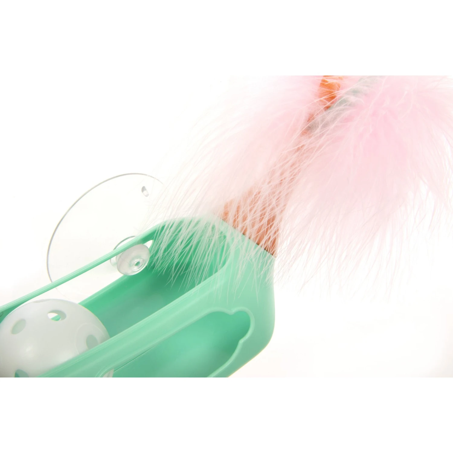 SmartyKat Track Tipper Suction Cup Ball Track Cat Toy, Large 6 SmartyKat Track Tipper Suction Cup Ball Track Cat Toy, Large - Image 4