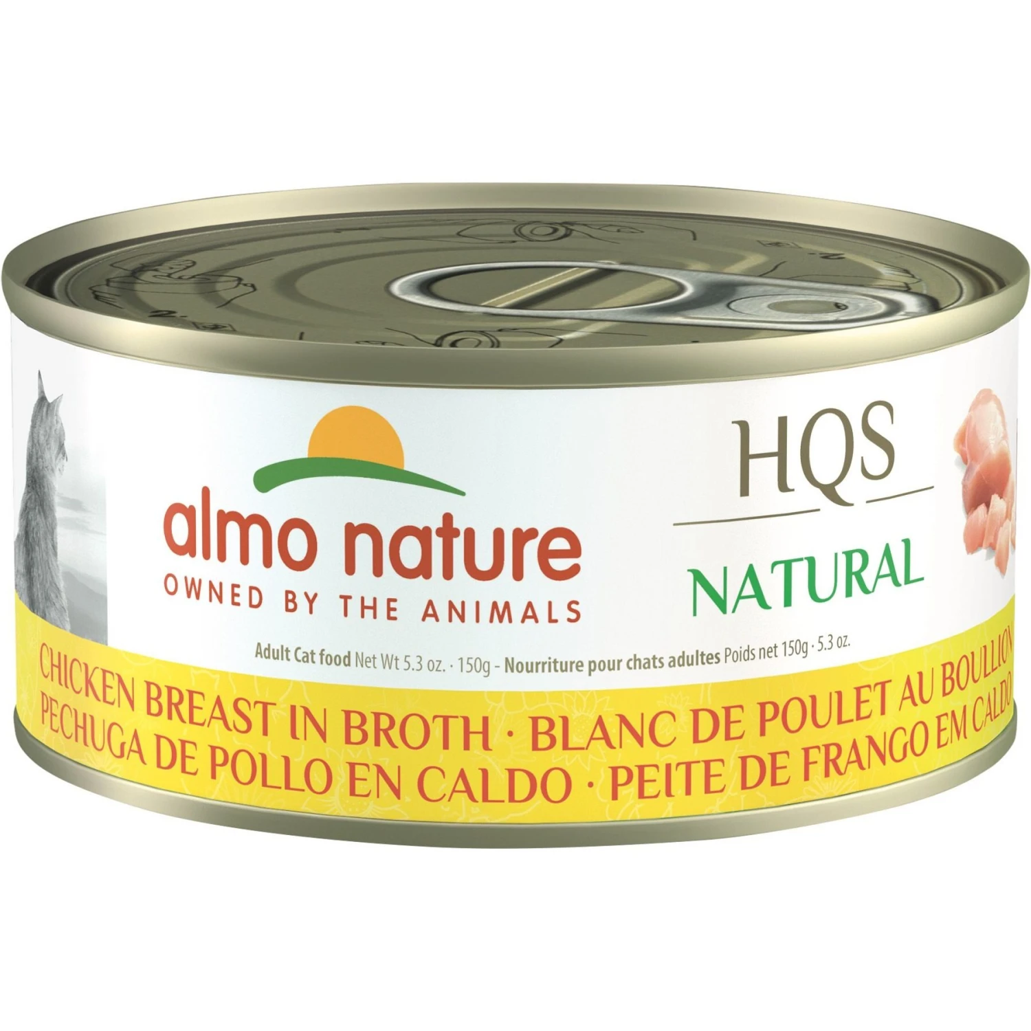 Almo Nature Natural Chicken Breast In Broth Grain-Free Canned Cat Food 3 Almo Nature Natural Chicken Breast In Broth Grain-Free Canned Cat Food