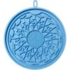 Frisco Non-skid Flower Silicone Dog & Cat Lick Mat, Blue