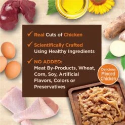 Wellness Tiny Tasters Chicken Grain-Free Minced Wet Cat Food, 1.75-oz Pouch, Case Of 12 15 Wellness Tiny Tasters Chicken Grain-Free Minced Wet Cat Food, 1.75-oz Pouch, Case Of 12 -Blue Buffalo Shop 363905 PT4. AC SS1800 V1695827003