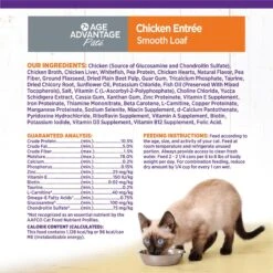 Wellness Complete Health Age Advantage Chicken Pate Wet Cat Food 19 Wellness Complete Health Age Advantage Chicken Pate Wet Cat Food -Blue Buffalo Shop 363921 PT8. AC SS1800 V1643253167
