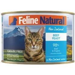 Feline Natural Beef Feast Grain-Free Canned Cat Food