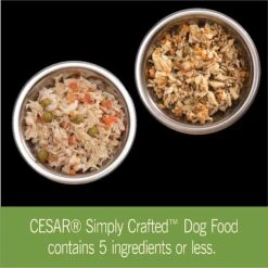 Cesar Simply Crafted Variety Pack Chicken, Carrots, Potatoes & Peas & Chicken, Sweet Potato, Apple, Barley & Spinach Limited-Ingredient Wet Dog Food Topper 14 Cesar Simply Crafted Variety Pack Chicken, Carrots, Potatoes & Peas & Chicken, Sweet Potato, Apple, Barley & Spinach Limited-Ingredient Wet Dog Food Topper -Blue Buffalo Shop 367262 PT3. AC SS1800 V1644371201