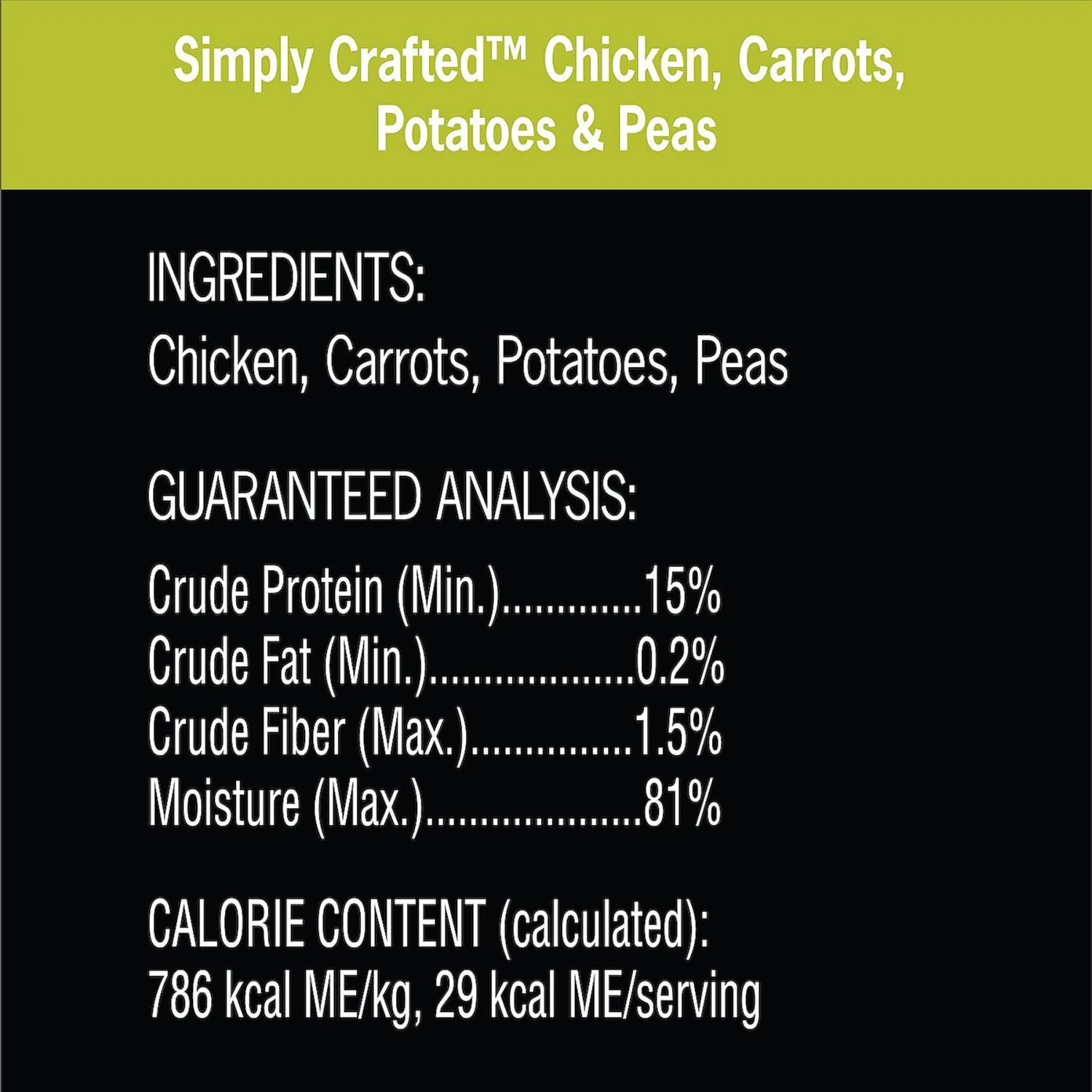 Cesar Simply Crafted Variety Pack Chicken, Carrots, Potatoes & Peas & Chicken, Sweet Potato, Apple, Barley & Spinach Limited-Ingredient Wet Dog Food Topper 7 Cesar Simply Crafted Variety Pack Chicken, Carrots, Potatoes & Peas & Chicken, Sweet Potato, Apple, Barley & Spinach Limited-Ingredient Wet Dog Food Topper - Image 5