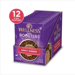 Wellness Bowl Boosters Simply Shreds Chicken, Beef & Carrots Natural Grain-Free Wet Dog Food Mixer Or Topper, 2.8-oz Pouch, Case Of 12 & Wellness Bowl Boosters Simply Shreds Chicken, Salmon & Pumpkin Natural Grain-Free Wet Dog Food Mixer Or Topper, 2.8-oz Pouch, Case Of 12 16 Wellness Bowl Boosters Simply Shreds Chicken, Beef & Carrots Natural Grain-Free Wet Dog Food Mixer Or Topper, 2.8-oz Pouch, Case Of 12 & Wellness Bowl Boosters Simply Shreds Chicken, Salmon & Pumpkin Natural Grain-Free Wet Dog Food Mixer Or Topper, 2.8-oz Pouch, Case Of 12 -Blue Buffalo Shop 367552 PT5. AC SS1800 V1674053868