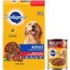Pedigree Complete Nutrition Grilled Steak & Vegetable Flavor Dog Kibble Adult Dry Dog Food & Pedigree Choice Cuts In Gravy With Beef Adult Canned Dog Food -Blue Buffalo Shop 367571 MAIN. AC SS1800 V1645744298