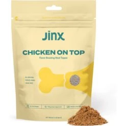 Jinx Freeze-Dried Chicken Dry Dog Food Topper, 3-oz Bag