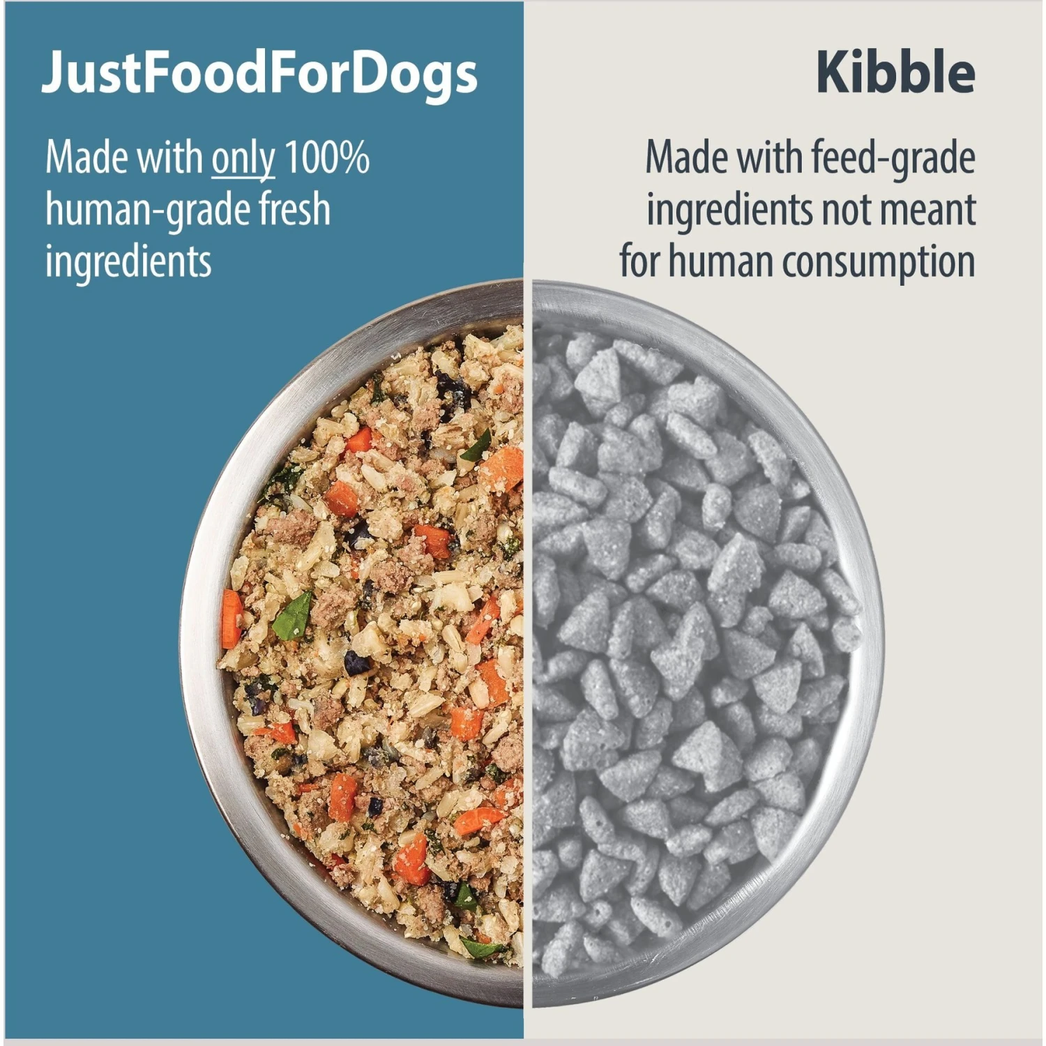 JustFoodForDogs Lamb & Brown Rice Recipe Frozen Human-Grade Fresh Dog Food 5 JustFoodForDogs Lamb & Brown Rice Recipe Frozen Human-Grade Fresh Dog Food - Image 3