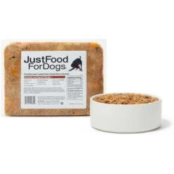 JustFoodForDogs Venison & Squash Recipe Frozen Human-Grade Fresh Dog Food