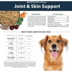 JustFoodForDogs Joint & Skin Support Recipe Frozen Human-Grade Fresh Dog Food -Blue Buffalo Shop 368117 PT7. AC SS1800 V1675356891