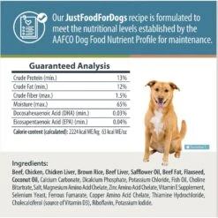 JustFoodForDogs Veterinary Diet Critical Care Support Frozen Human-Grade Fresh Dog Food -Blue Buffalo Shop 368122 PT6. AC SS1800 V1675356341