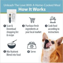 JustFoodForDogs DoItYourself Turkey & Whole Wheat Macaroni Recipe Fresh Dog Food Recipe & Nutrient Blend 14 JustFoodForDogs DoItYourself Turkey & Whole Wheat Macaroni Recipe Fresh Dog Food Recipe & Nutrient Blend -Blue Buffalo Shop 368155 PT3. AC SS1800 V1666385779