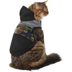 Frisco Army Camo Dog & Cat Hoodie -Blue Buffalo Shop 368774 PT2. AC SS1800 V1669102815