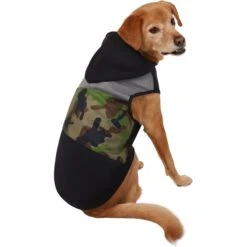 Frisco Army Camo Dog & Cat Hoodie -Blue Buffalo Shop 368774 PT4. AC SS1800 V1669101578