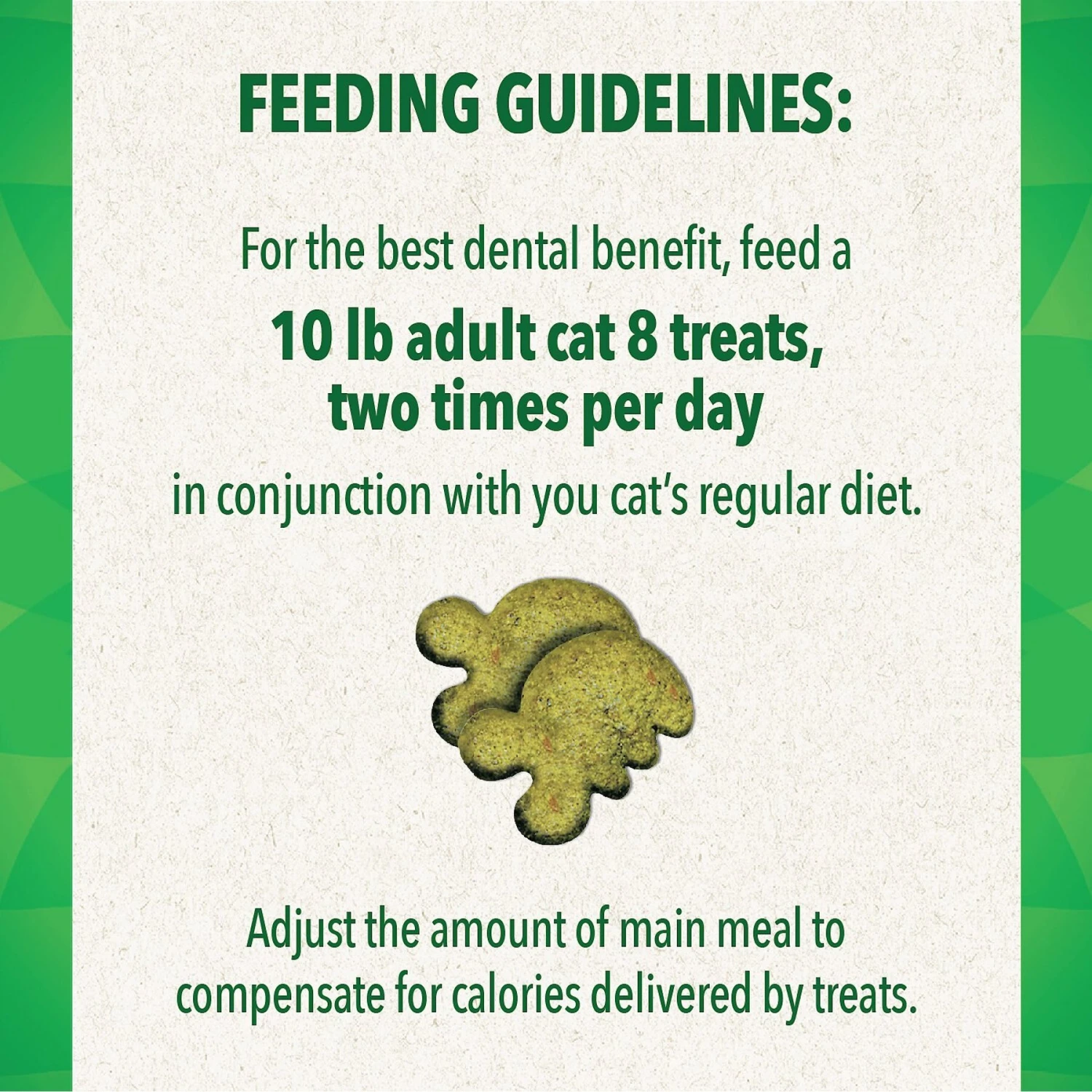 Feline Greenies Adult Natural Dental Care Cat Treat, Succulent Shrimp Flavor 10 Feline Greenies Adult Natural Dental Care Cat Treat, Succulent Shrimp Flavor - Image 8