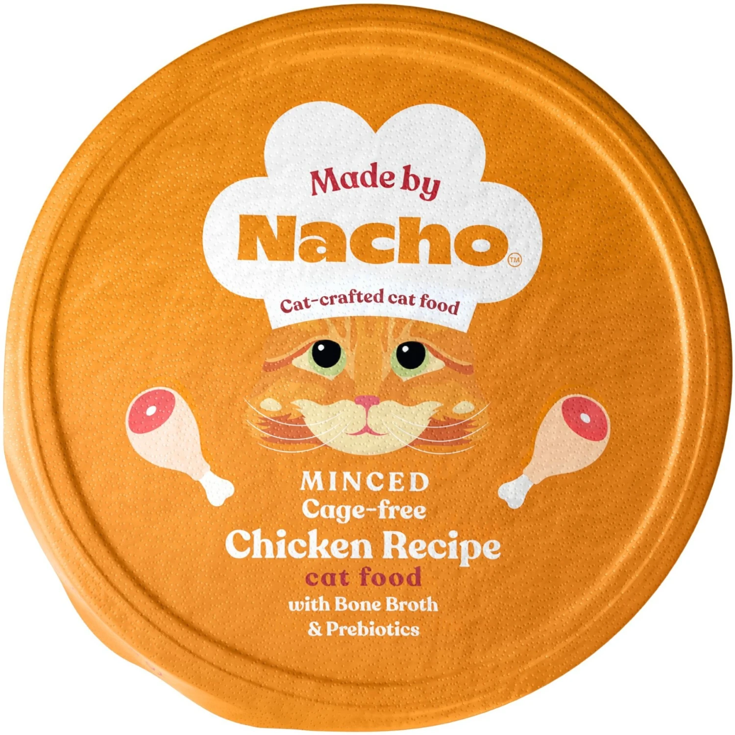 Made By Nacho Cage Free Minced Chicken Recipe With Bone Broth Wet Cat Food 3 Made By Nacho Cage Free Minced Chicken Recipe With Bone Broth Wet Cat Food