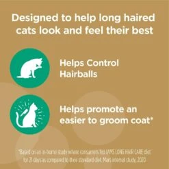 Iams Proactive Health Long Hair Care With Real Chicken & Salmon Adult Dry Cat Food 19 Iams Proactive Health Long Hair Care With Real Chicken & Salmon Adult Dry Cat Food -Blue Buffalo Shop 371377 PT8. AC SS1800 V1648505841