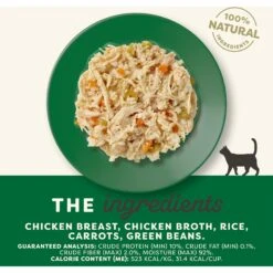 Applaws Chicken With Carrots & Green Beans In Broth Wet Cat Food, 2.12-oz, Case Of 18 -Blue Buffalo Shop 373455 PT2. AC SS1800 V1649479886