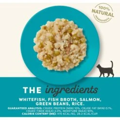 Applaws Whitefish, Salmon & Green Beans In Broth Wet Cat Food, 2.12-oz, Case Of 18 11 Applaws Whitefish, Salmon & Green Beans In Broth Wet Cat Food, 2.12-oz, Case Of 18 -Blue Buffalo Shop 373459 PT2. AC SS1800 V1649459188