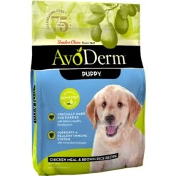 AvoDerm Natural Puppy Chicken Meal & Brown Rice Dry Dog Food