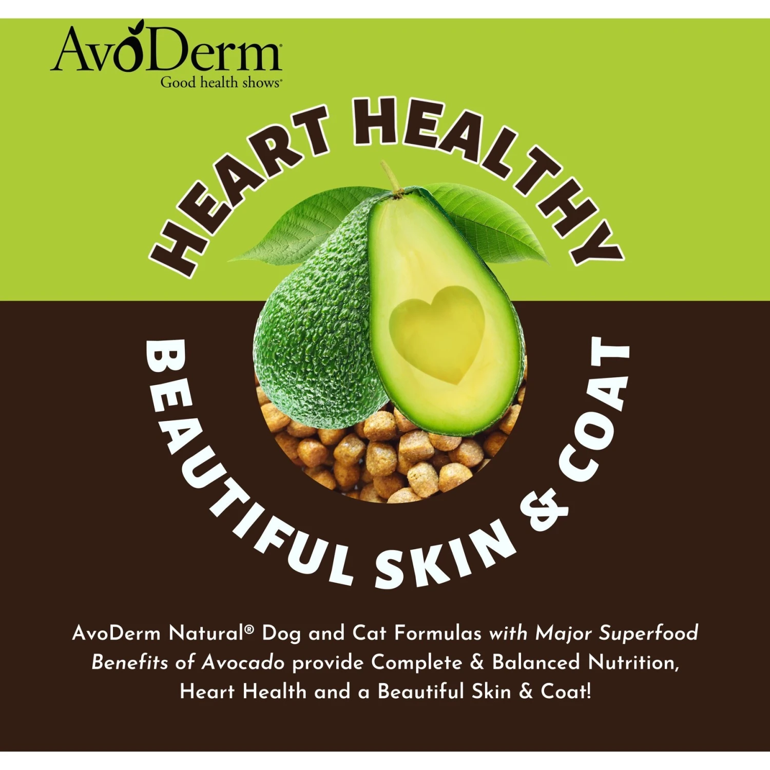 AvoDerm Natural Puppy Chicken Meal & Brown Rice Dry Dog Food 4 AvoDerm Natural Puppy Chicken Meal & Brown Rice Dry Dog Food - Image 2