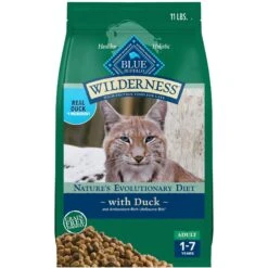 Blue Buffalo Wilderness Duck Recipe Grain-Free Dry Cat Food