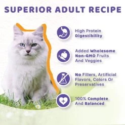 Halo Adult Grain-Free Pate Chicken Recipe In Broth Wet Cat Food -Blue Buffalo Shop 47574 PT5. AC SS1800 V1633468613