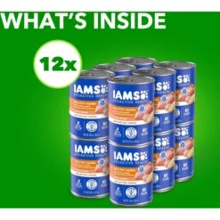 Iams ProActive Health Classic Ground With Slow Cooked Chicken & Rice Healthy Aging Senior Wet Dog Food 12 Iams ProActive Health Classic Ground With Slow Cooked Chicken & Rice Healthy Aging Senior Wet Dog Food -Blue Buffalo Shop 47672 PT3. AC SS1800 V1658226634