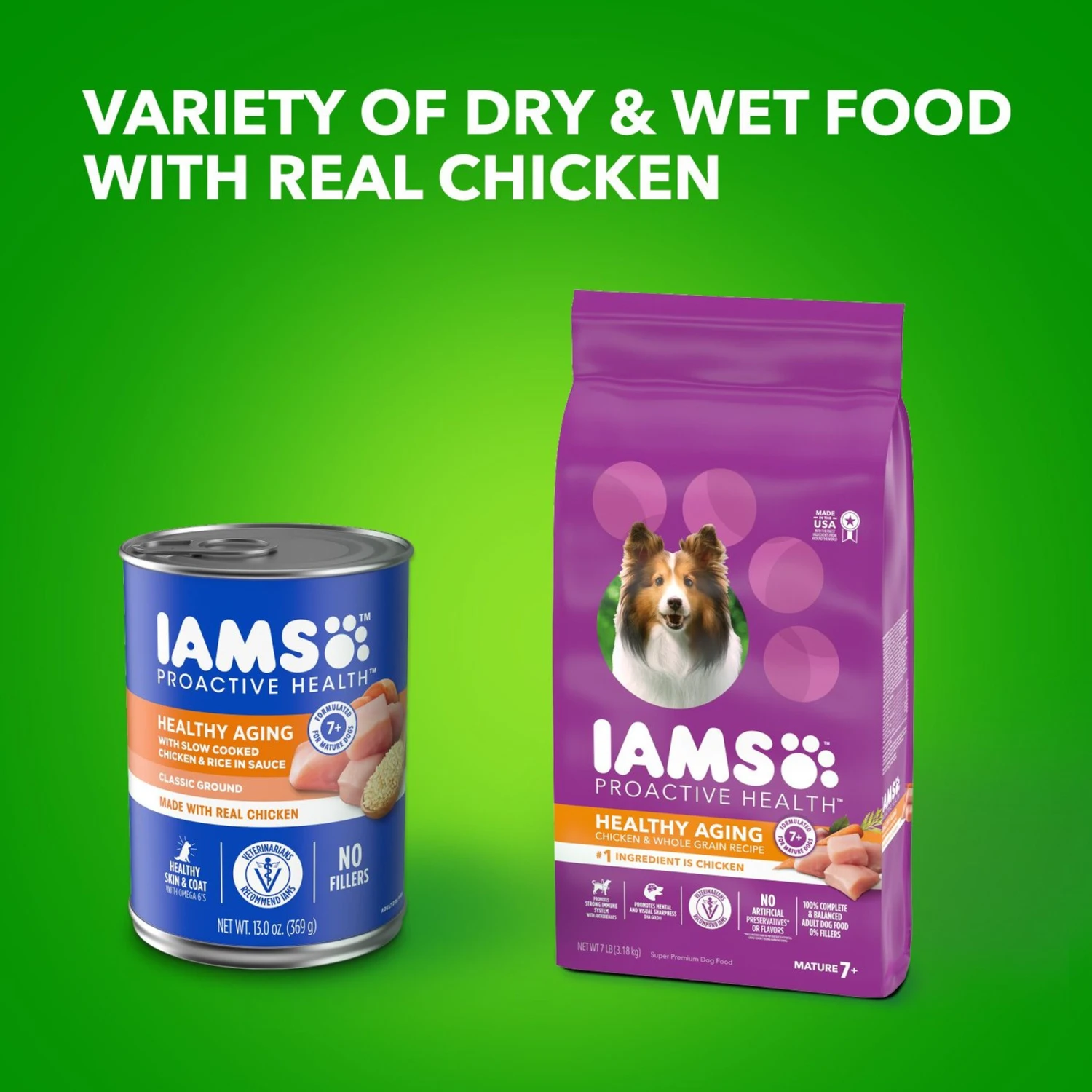 Iams ProActive Health Classic Ground With Slow Cooked Chicken & Rice Healthy Aging Senior Wet Dog Food 10 Iams ProActive Health Classic Ground With Slow Cooked Chicken & Rice Healthy Aging Senior Wet Dog Food - Image 8