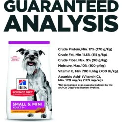 Hill's Science Diet Adult 7+ Small & Mini Chicken Meal, Barley & Brown Rice Recipe Dry Dog Food -Blue Buffalo Shop 48936 PT8. AC SS1800 V1609377742