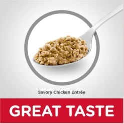 Hill's Science Diet Adult 7+ Savory Chicken Entree Canned Cat Food -Blue Buffalo Shop 48943 PT5. AC SS1800 V1598146584