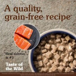 Taste Of The Wild Rocky Mountain Feline Recipe With Salmon & Venison In Gravy Canned Cat Food -Blue Buffalo Shop 49083 PT2. AC SS1800 V1660850242