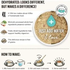 The Honest Kitchen Turkey Recipe Grain-Free Dehydrated Dog Food 16 The Honest Kitchen Turkey Recipe Grain-Free Dehydrated Dog Food -Blue Buffalo Shop 49091 PT5. AC SS1800 V1649734887