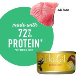 Tiki Cat Grill Ahi Tuna Grain-Free Canned Cat Food -Blue Buffalo Shop 49113 PT3. AC SS1800 V1703700053