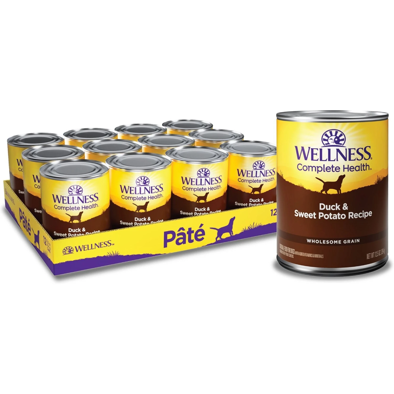Wellness Complete Health Duck & Sweet Potato Formula Canned Dog Food 3 Wellness Complete Health Duck & Sweet Potato Formula Canned Dog Food