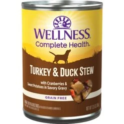 Wellness Turkey & Duck Stew With Sweet Potatoes & Cranberries Canned Dog Food 11 Wellness Turkey & Duck Stew With Sweet Potatoes & Cranberries Canned Dog Food -Blue Buffalo Shop 49220 PT1. AC SS1800 V1657657682