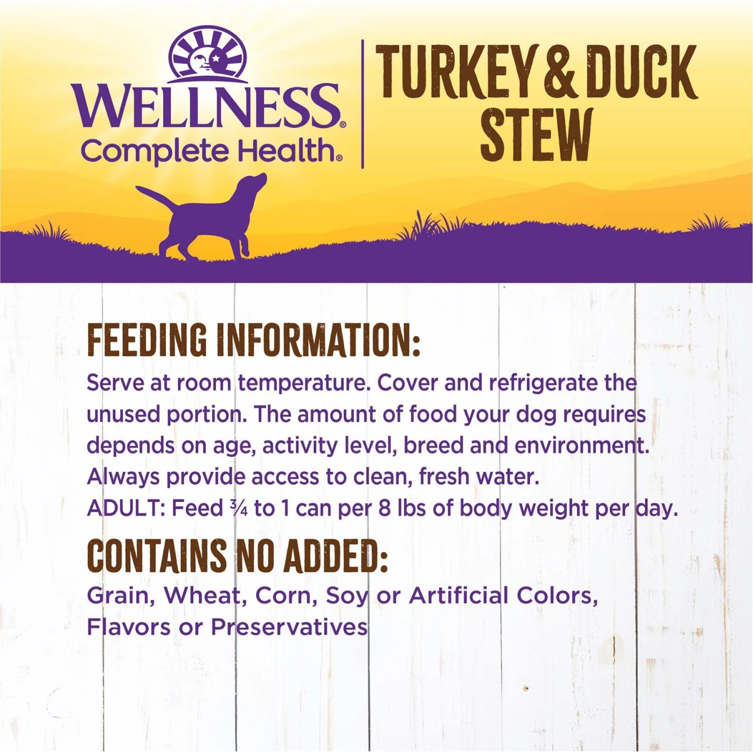 Wellness Turkey & Duck Stew With Sweet Potatoes & Cranberries Canned Dog Food 10 Wellness Turkey & Duck Stew With Sweet Potatoes & Cranberries Canned Dog Food - Image 8