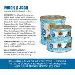 Weruva Mack & Jack With Mackerel & Grilled Skipjack Grain-Free Canned Cat Food 13 Weruva Mack & Jack With Mackerel & Grilled Skipjack Grain-Free Canned Cat Food -Blue Buffalo Shop 49303 PT3. AC SS1800 V1643071005