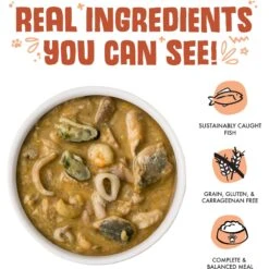 Weruva Marbella Paella With Mackerel, Shrimp & Mussels Grain-Free Canned Cat Food -Blue Buffalo Shop 49306 PT2. AC SS1800 V1643068591