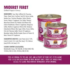 Weruva Mideast Feast With Grilled Tilapia In Gravy Grain-Free Canned Cat Food -Blue Buffalo Shop 49311 PT3. AC SS1800 V1643064991