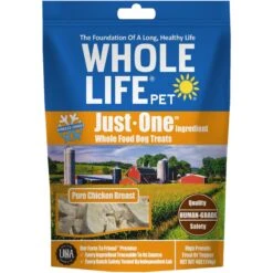 Whole Life Just One Ingredient Pure Chicken Breast Freeze-Dried Dog Treats