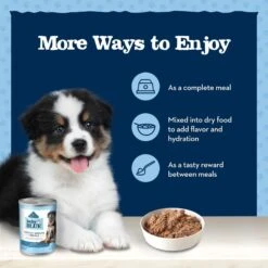 Blue Buffalo Baby Blue Healthy Growth Formula Natural Chicken & Vegetable Recipe Puppy Wet Food, 12.5-oz Cans, Case Of 12 -Blue Buffalo Shop 502134 PT6. AC SS1800 V1647639699