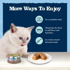 Blue Buffalo Baby Blue Healthy Growth Formula Grain-Free High Protein Salmon Recipe Kitten Wet Food, 3-oz Cans, Case Of 24 16 Blue Buffalo Baby Blue Healthy Growth Formula Grain-Free High Protein Salmon Recipe Kitten Wet Food, 3-oz Cans, Case Of 24 -Blue Buffalo Shop 502278 PT6. AC SS1800 V1647640051